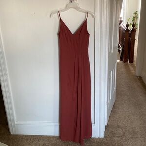 David’s bridal bridesmaid dress